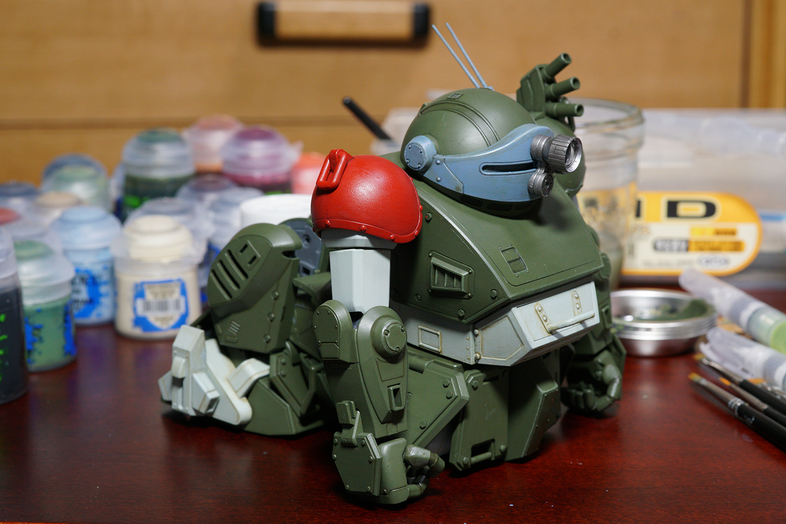 スコープドッグ・降着ポーズ