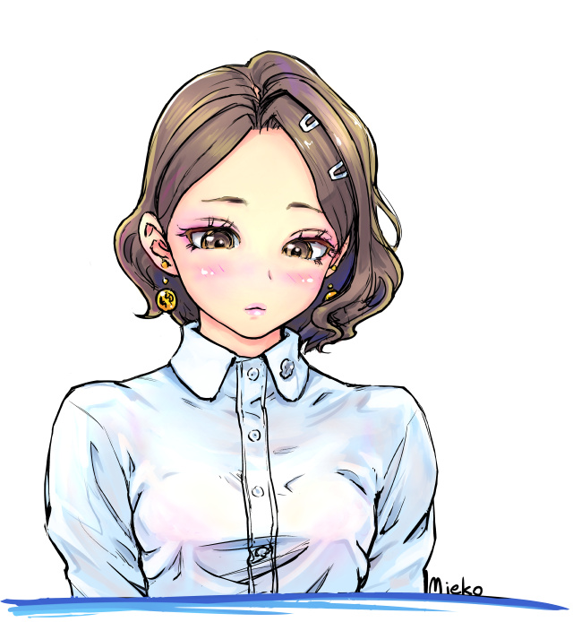 見栄子ちっぱい透けブラテスト