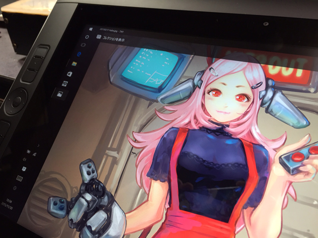 Cintiq Companion2 液晶発色