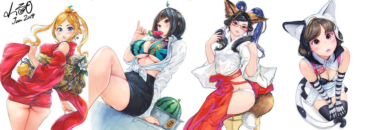 ヤングコミック表紙 by 小武